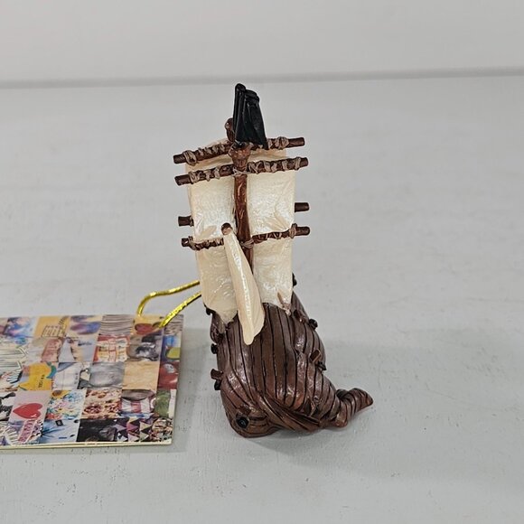 Cow Parade Bucowneer Mini Moo Figurine Collectible With Tag *Repaired* - Picture 5 of 9